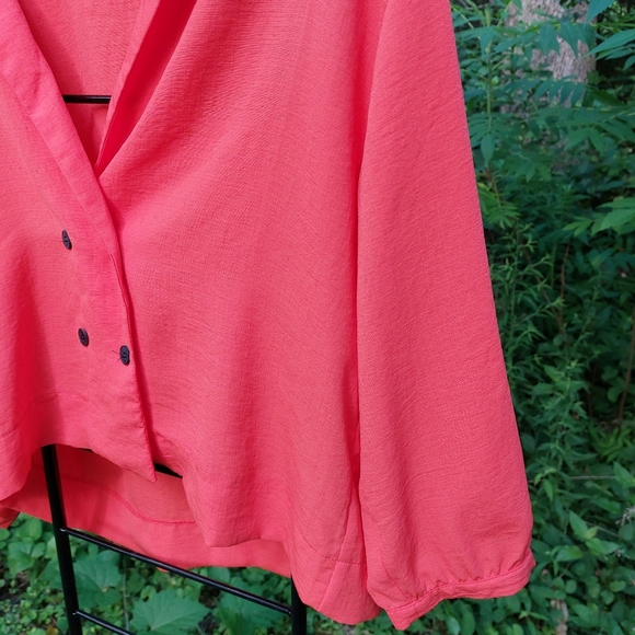 Orange Blouse by Topshop - Picture 4 of 5